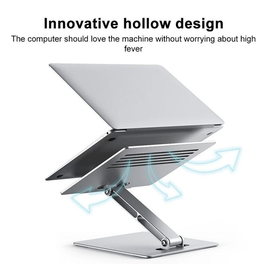 Lenovo Thinkplus Laptop Stand - Silver Desktop Compatible-1915196843621486593