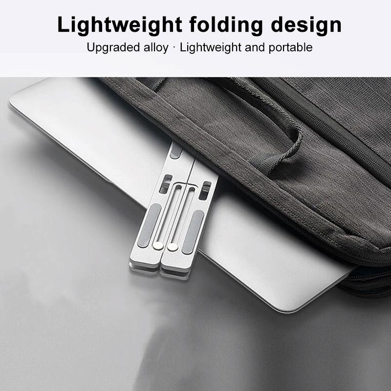 Lenovo Thinkplus Folding Laptop Stand - Silver-1915196918229766146