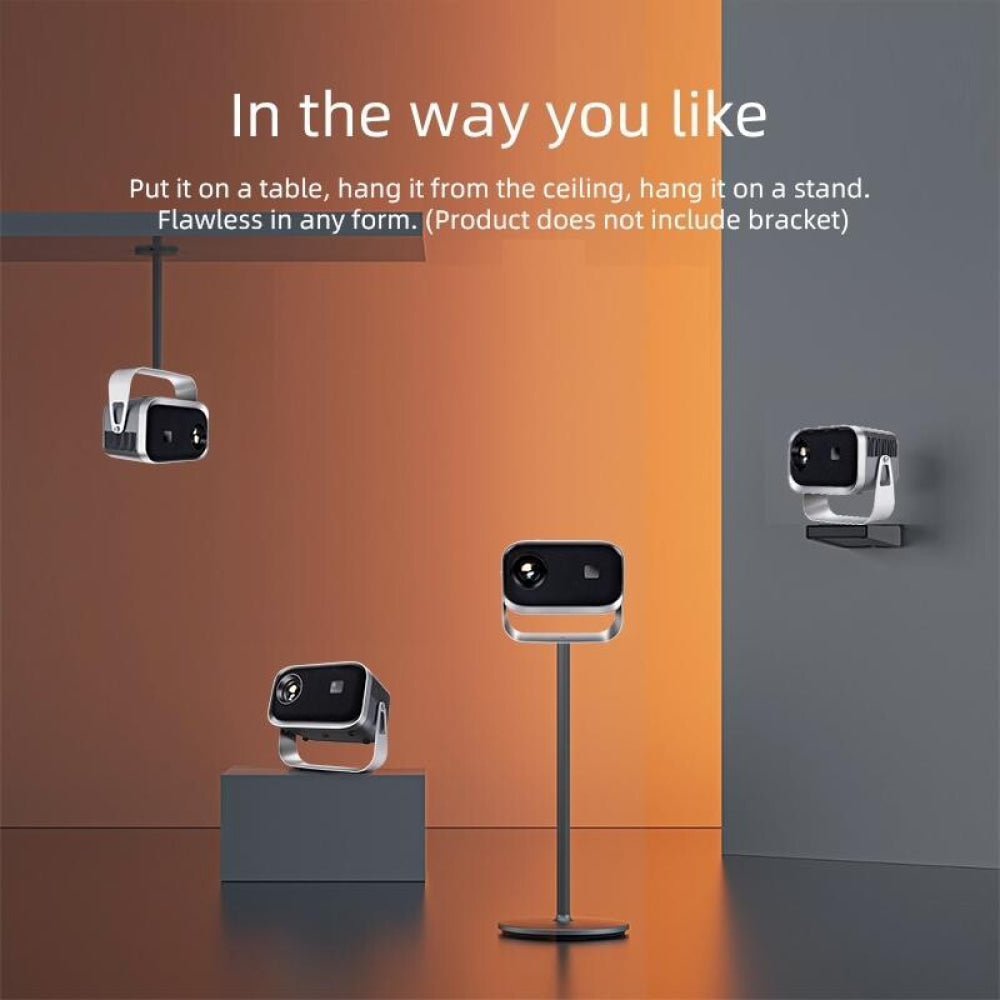 360 Degree Rotating Mini Led Projector - 150 Lumens 1280X720P-1915197694020816901