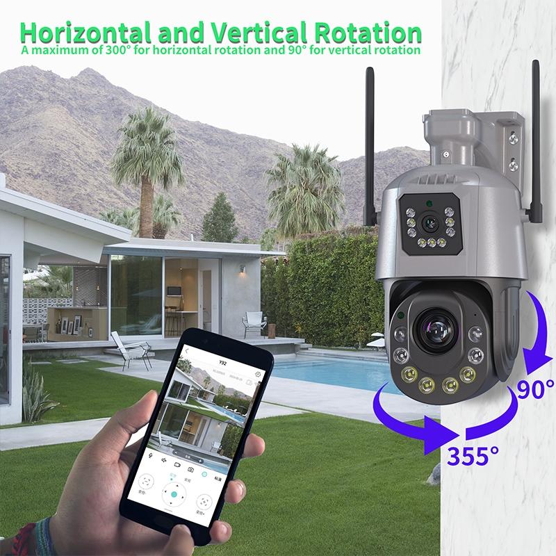 Smart Dual Lens Wifi Dome Camera - Hd-1915196523919052806