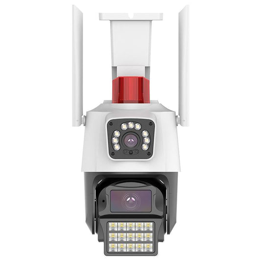 Smart Dual Camera With Wifi Two-Way Voice Intercom & Humanoid Detection - 4Mp-1915196525378670593