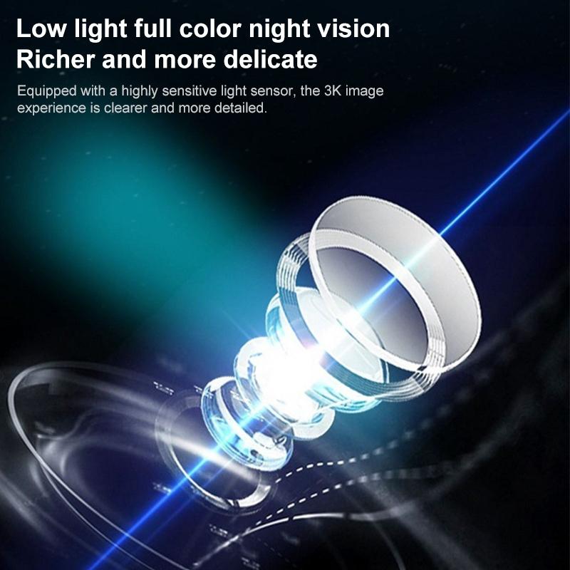 Smart Dual Camera With Wifi Two-Way Voice Intercom & Humanoid Detection - 4Mp-1915196525378670596