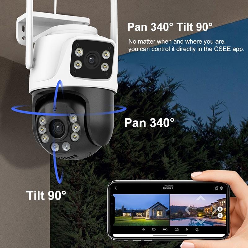 6Mp Dual Camera With Wifi Two-Way Voice Intercom & Night Vision-1915196521633157123