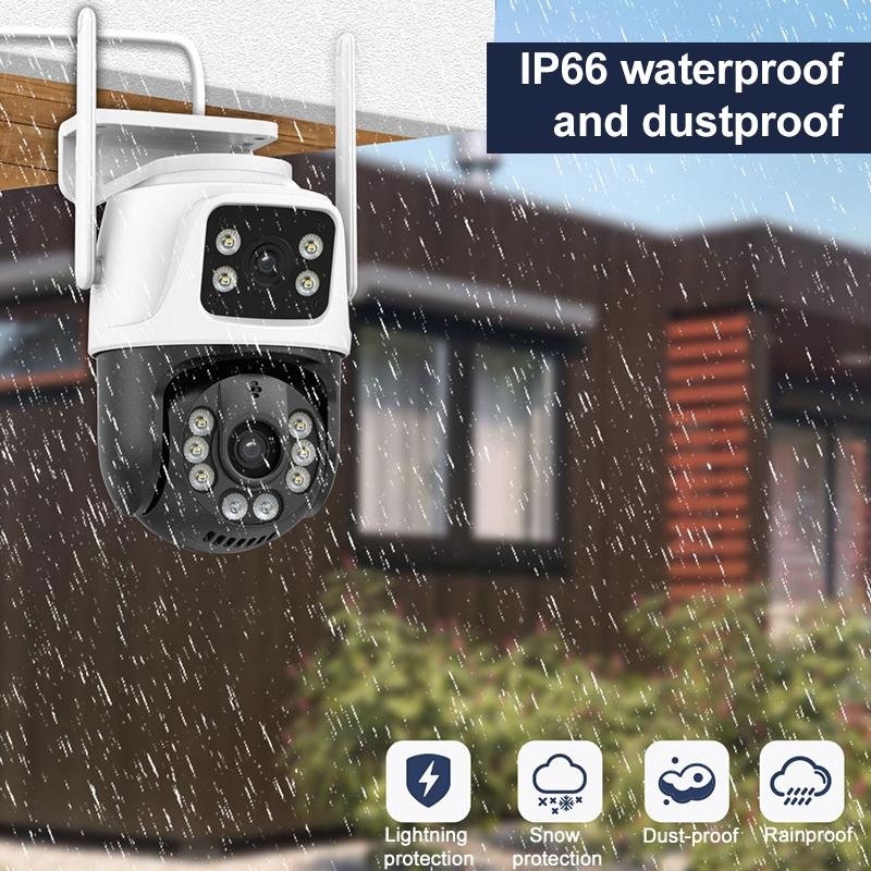 6Mp Dual Camera With Wifi Two-Way Voice Intercom & Night Vision-1915196521633157124