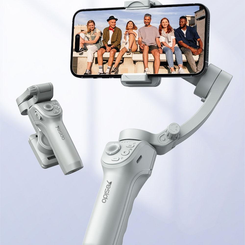 Three-Axis Handheld Gimbal For Sf18 Phone - Anti-Shake White-1915196840559644673