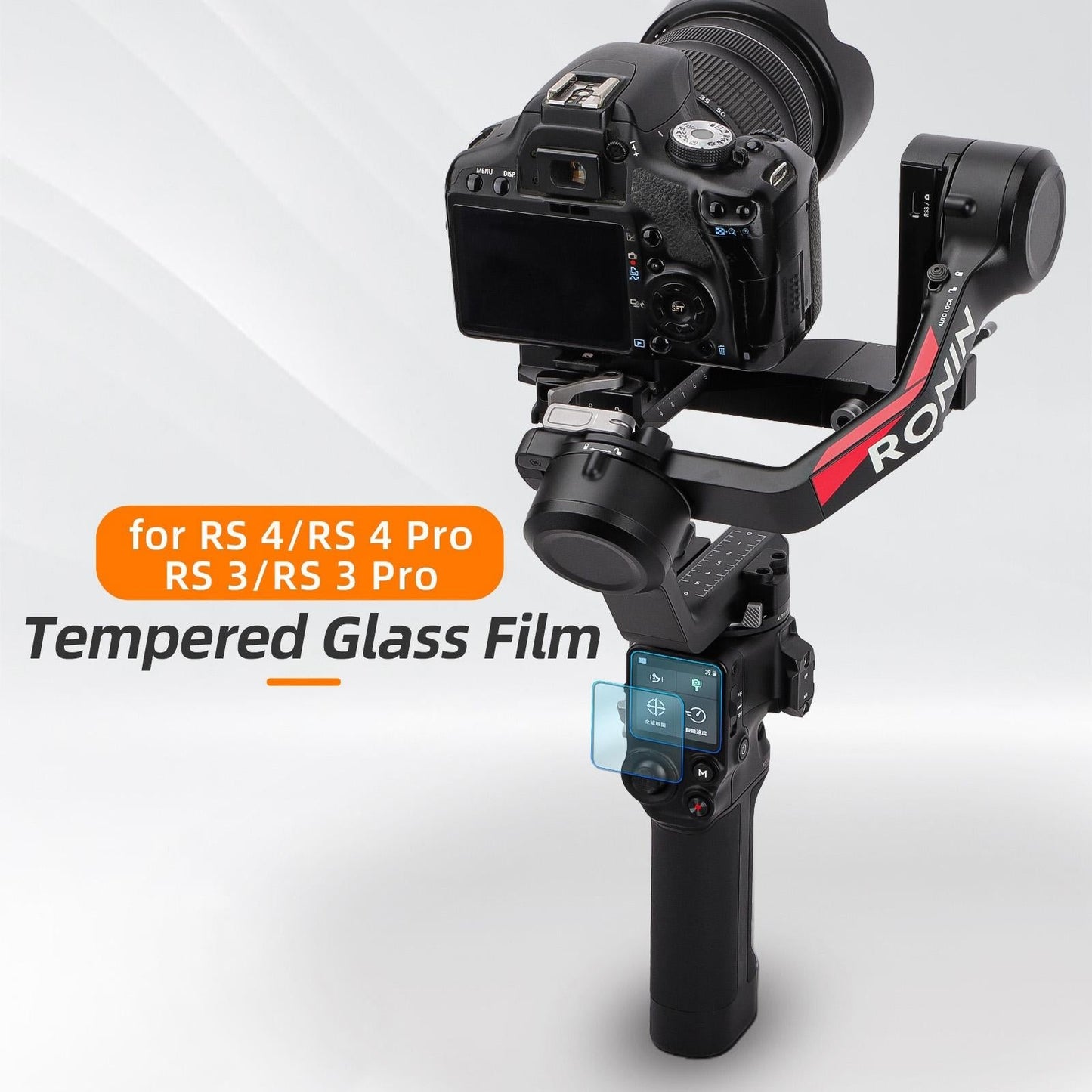Tempe Glass Film For Dji Rs 4 / Rs 4 Pro / Rs 3 / Rs 3 Pro - 2 Pack-1915198272037851137