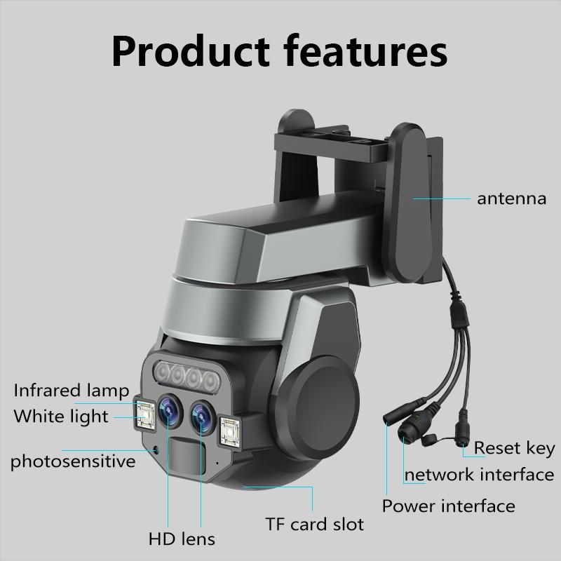10X Binocular Zoom Dual Light Source Wifi Camera - Ip67 Waterproof For Outdoor Use-1915196522874671111