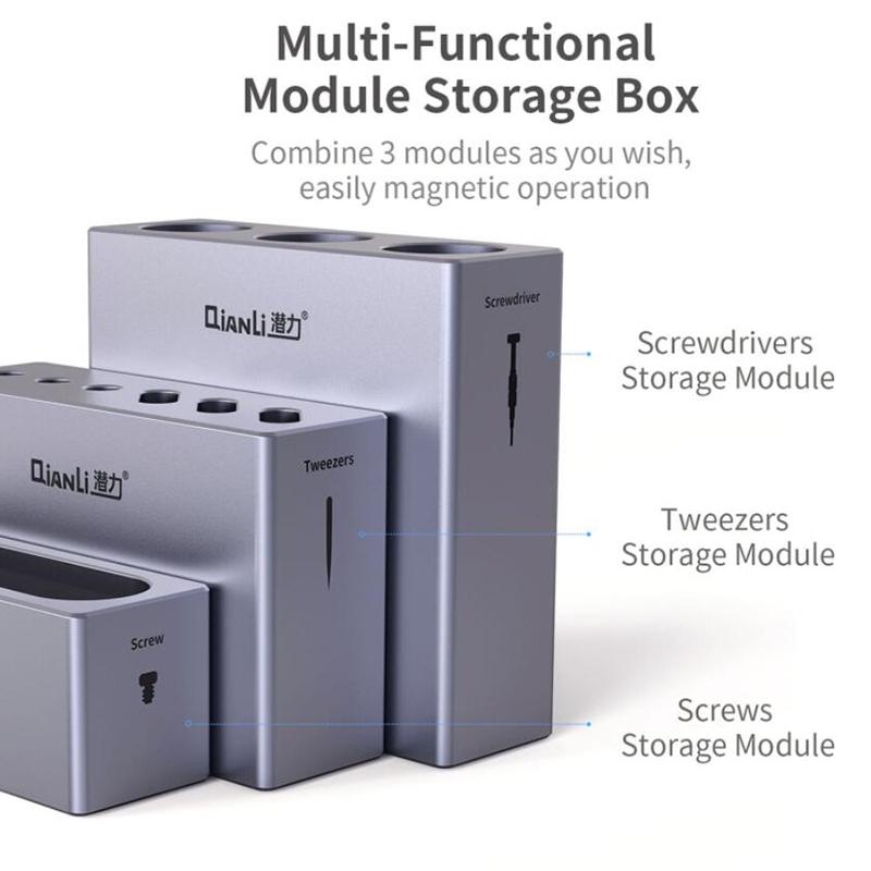 Versatile Aluminum Modular Storage Box By Qianli - Icube-1915197572042067974