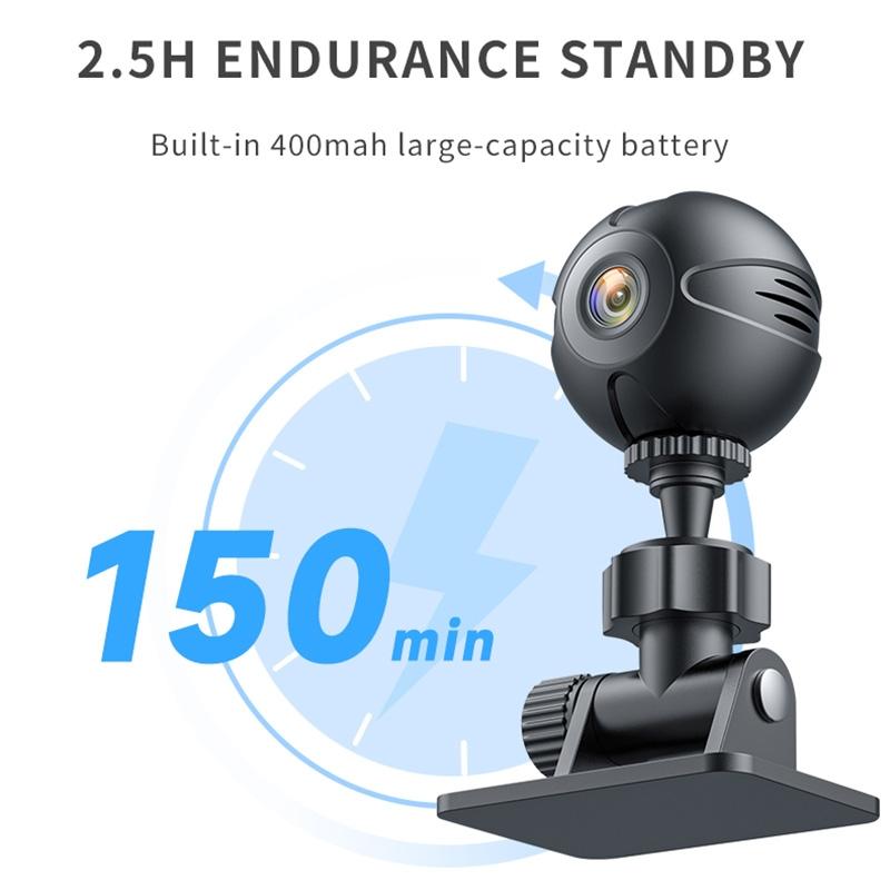 Mini Wifi Ip Camera With Night Vision And Motion Detection - Black-1915197144902537224