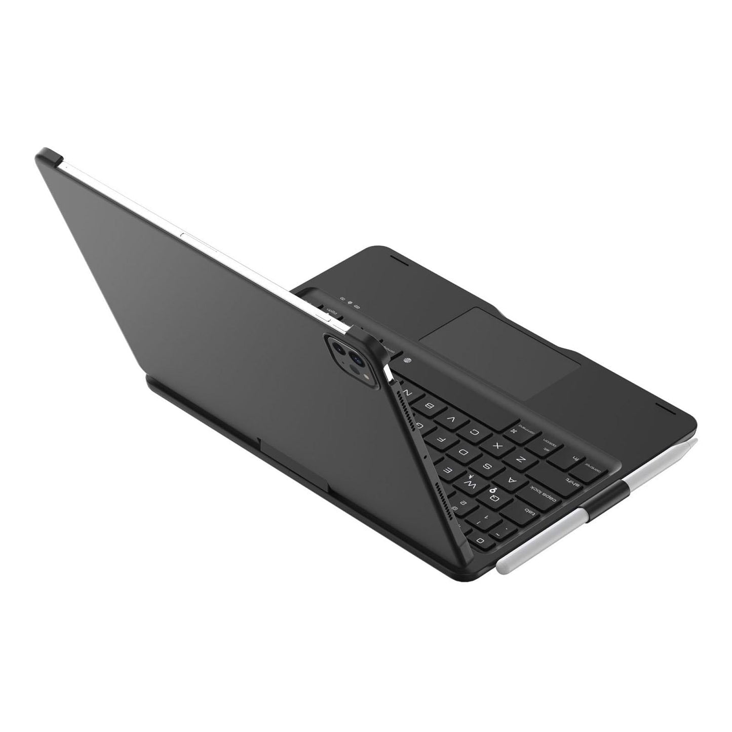 360 Degree Rotating Bluetooth Keyboard Leather Case For Ipad Pro 11 With Backlight - Black-1915197148748713987