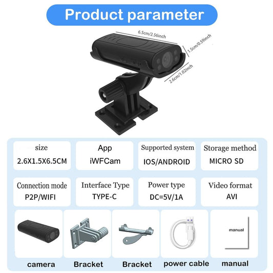 Wireless Smart Camera With Motion Detection And Night Vision-1915197246870261761