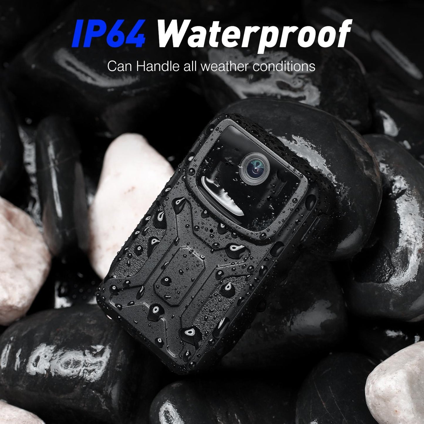 Portable Mini Camera - 1080P 140 Degree Wide Angle Black-1915196859333349379