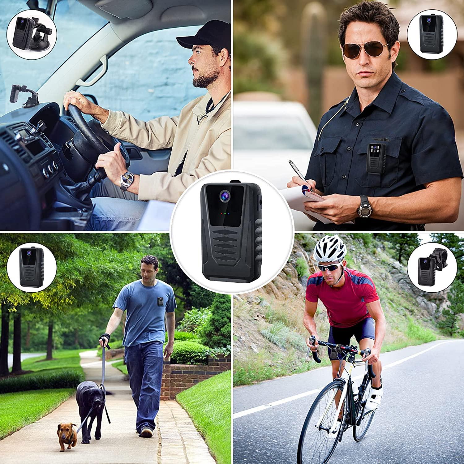 Portable Multifunctional Wearable Camera - 1080P Black-1915196893986689026