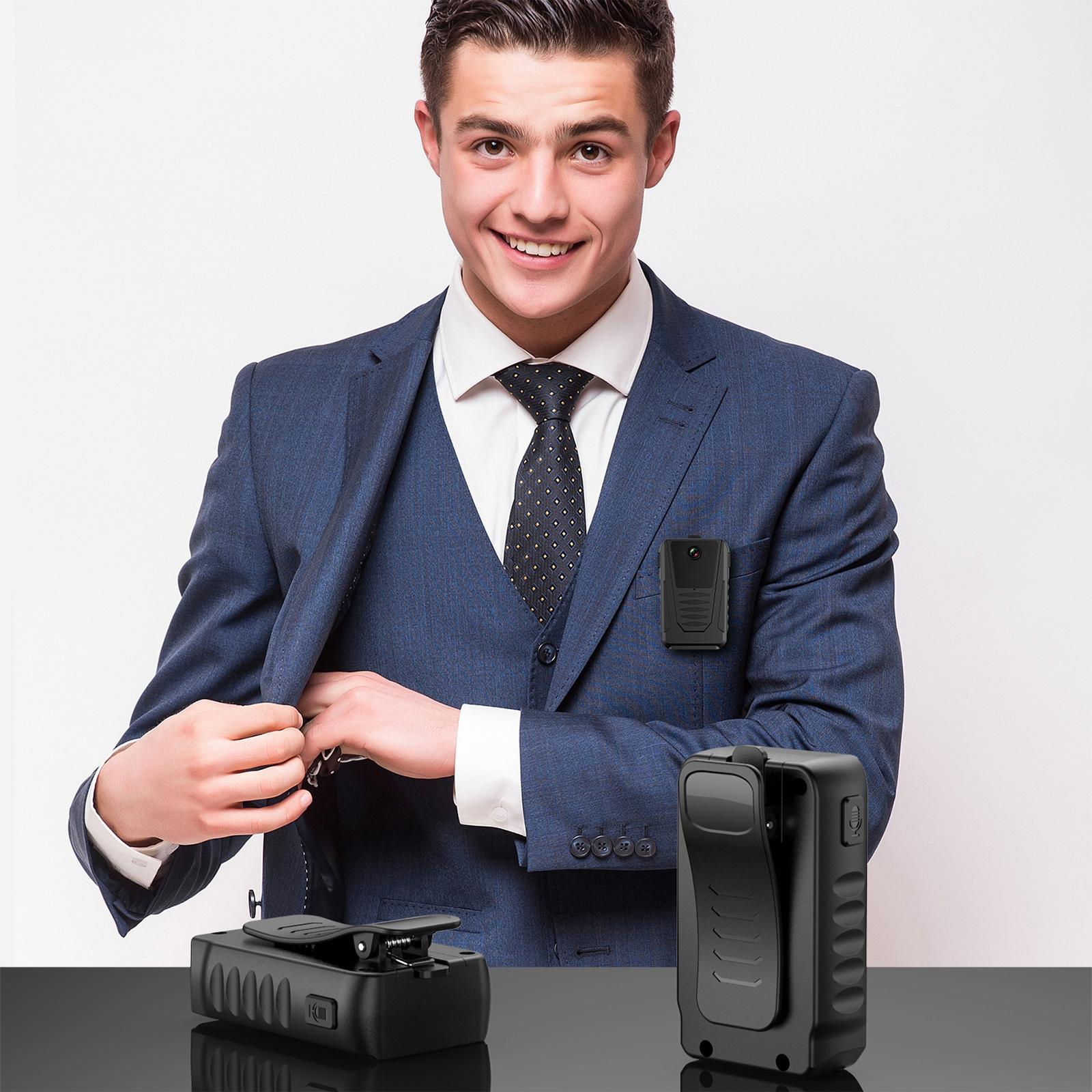 Portable Multifunctional Wearable Camera - 1080P Black-1915196893986689031