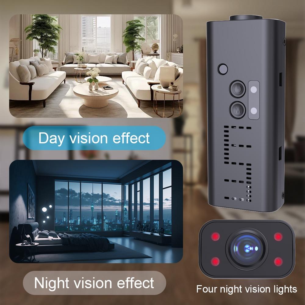 Smart Wifi Camera With Infrared Night Vision - 720P Black-1915197126233690119