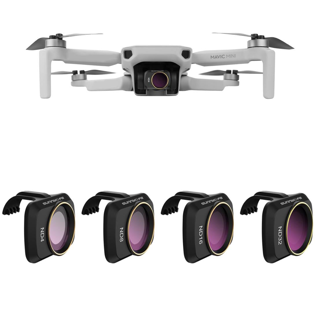 4-In-1 Drone Lens Filter For Dji Mavic Mini / Mini 2 - Mm Fi9256-1915197929048641536