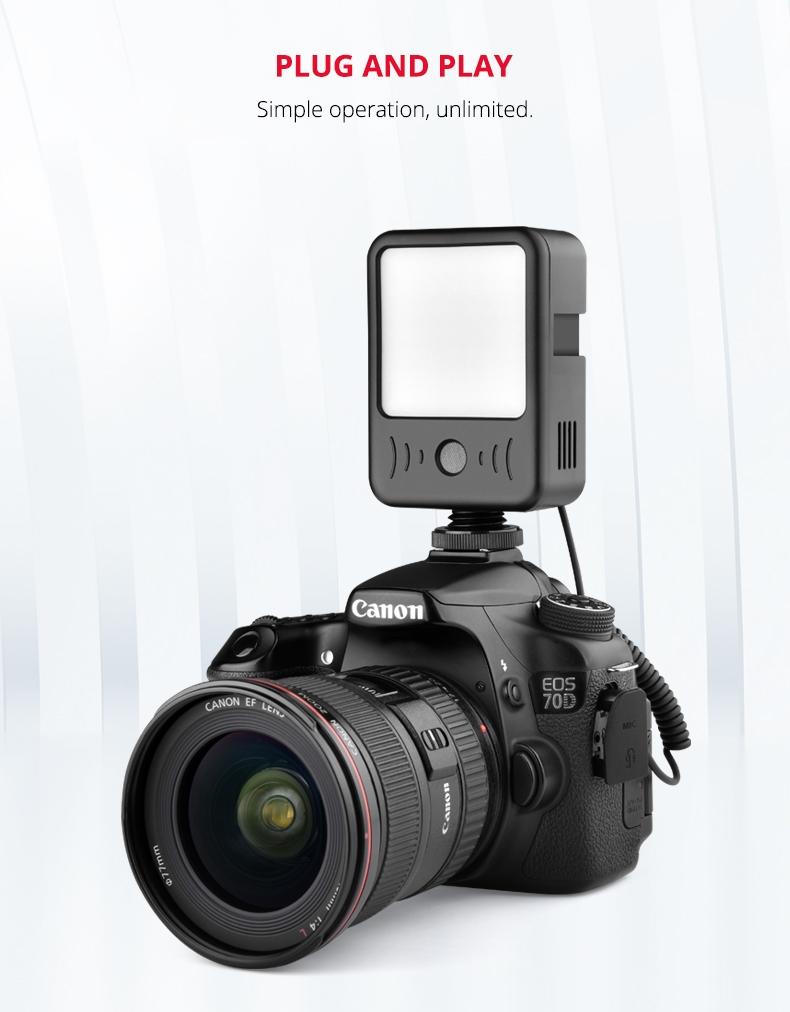 Live Broadcast Microphone Light For Interviews And Recording-1915197506552205321
