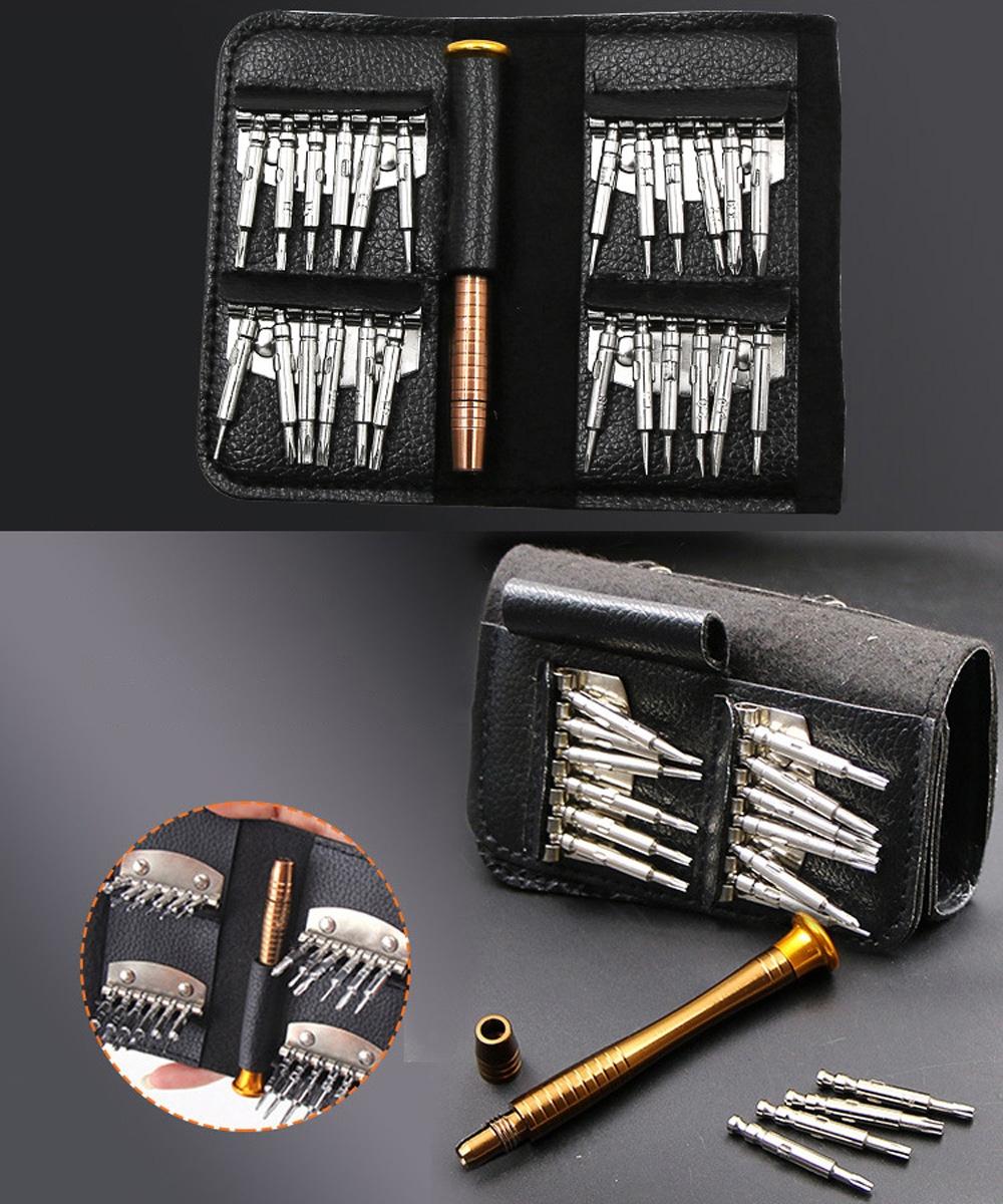 Universal 25-In-1 Screwdriver For Smartphones Cameras Laptops Watches Glasses-1915198026046115848