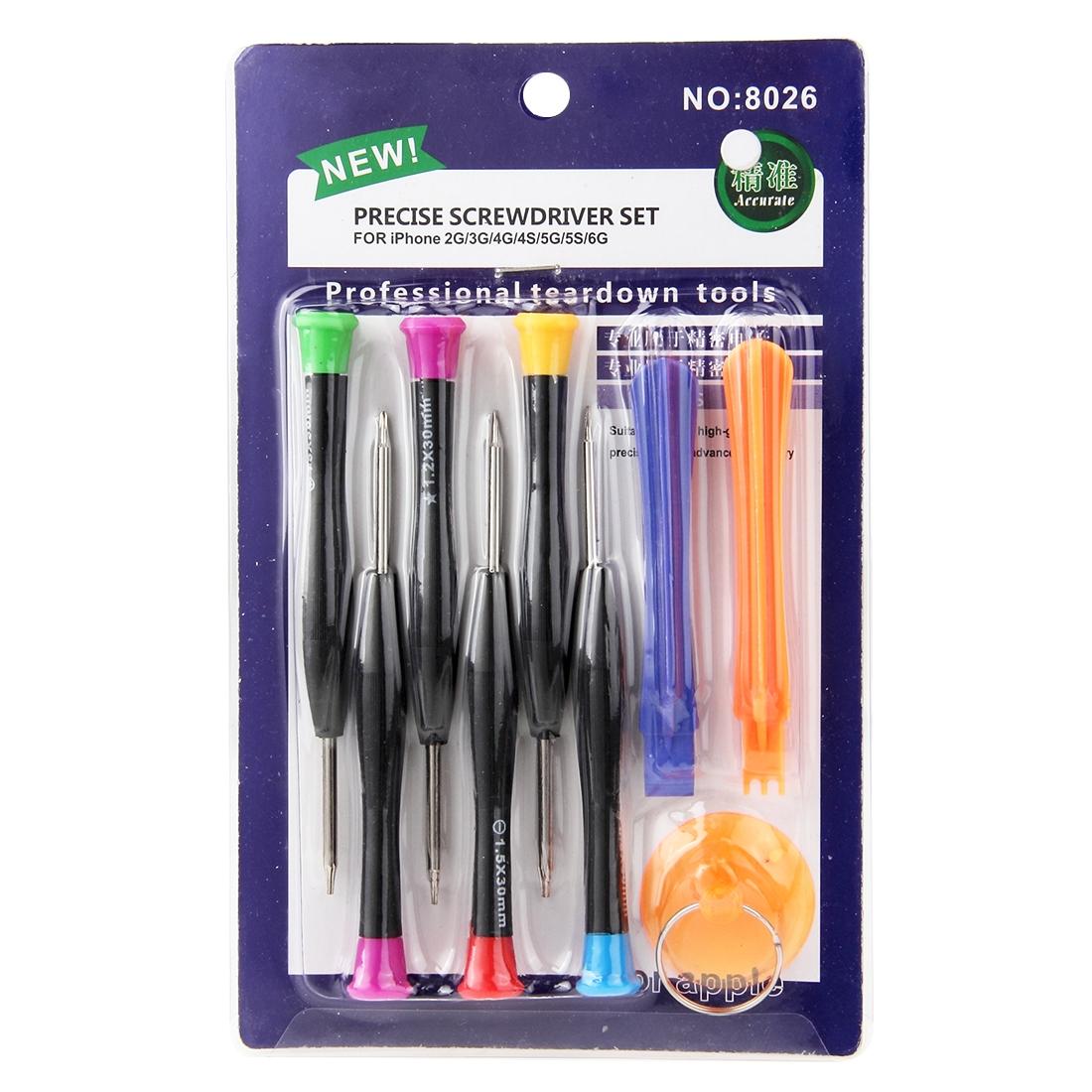 9-In-1 Iphone Repair Tool Kit For 6 / 6S / 5 / 5S - Professional Screwdriver Set-1915197729093586948