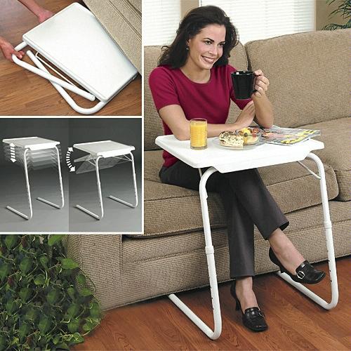 Portable Multi-Purpose Laptop Table - Foldable & Adjustable-1915197069937741827
