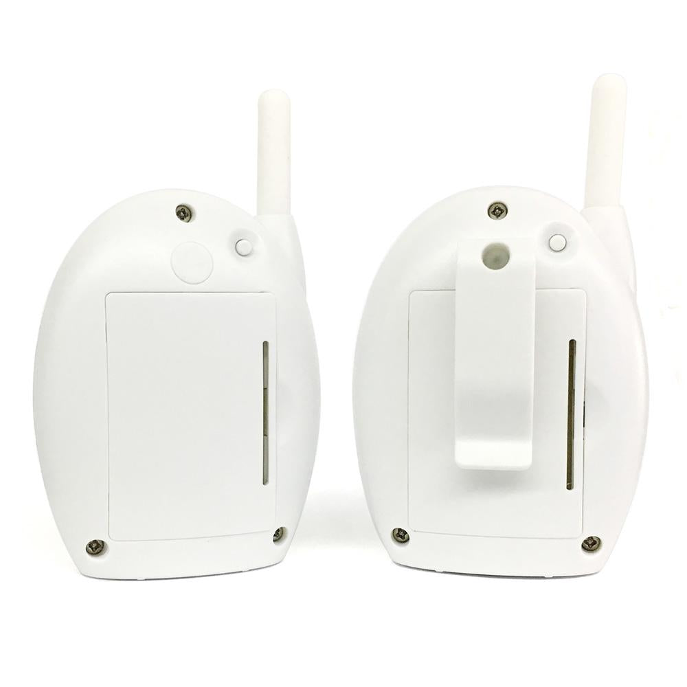 Wireless 2.4Ghz Baby Monitor With Two-Way Voice Talk - White-1915196630676672516