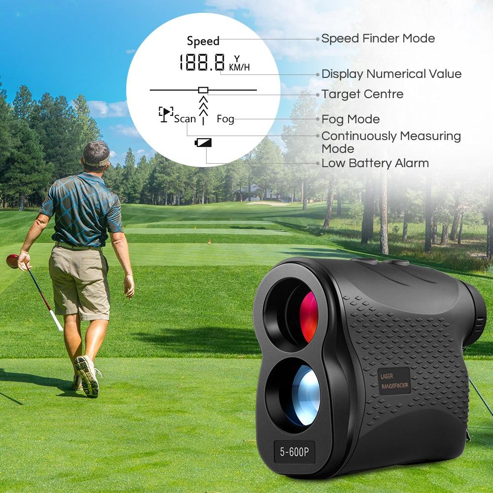 600M Handheld Golf Laser Distance Measuring Telescope-1915197916260208649