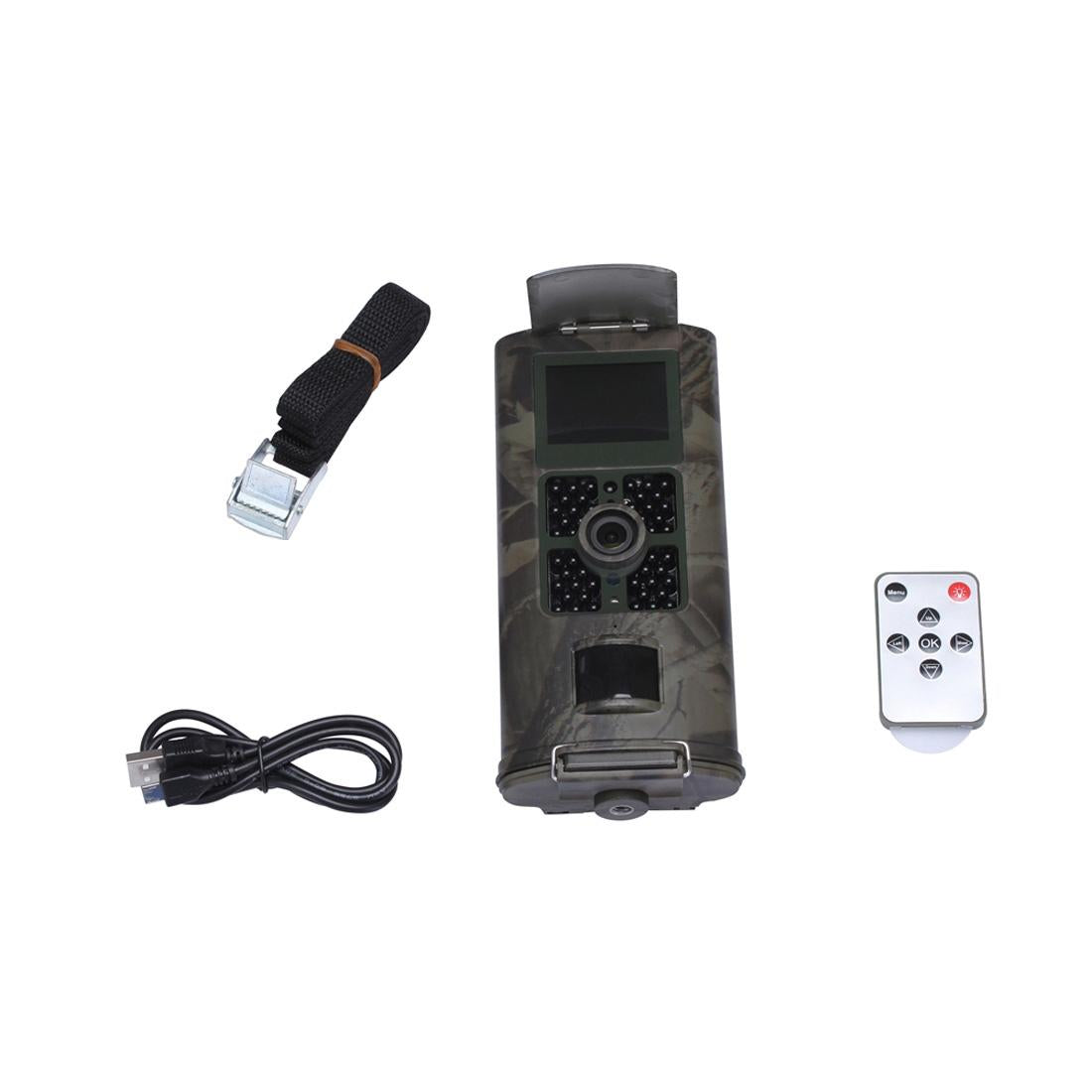 16Mp Waterproof Trail Camera With Night Vision And Wide Angle Lcd-1915197237340803077