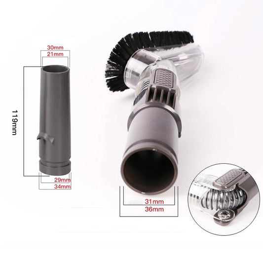 Transparent Brush Head For Dyson Vacuum Cleaner - Household Accessory-1915197060899016706