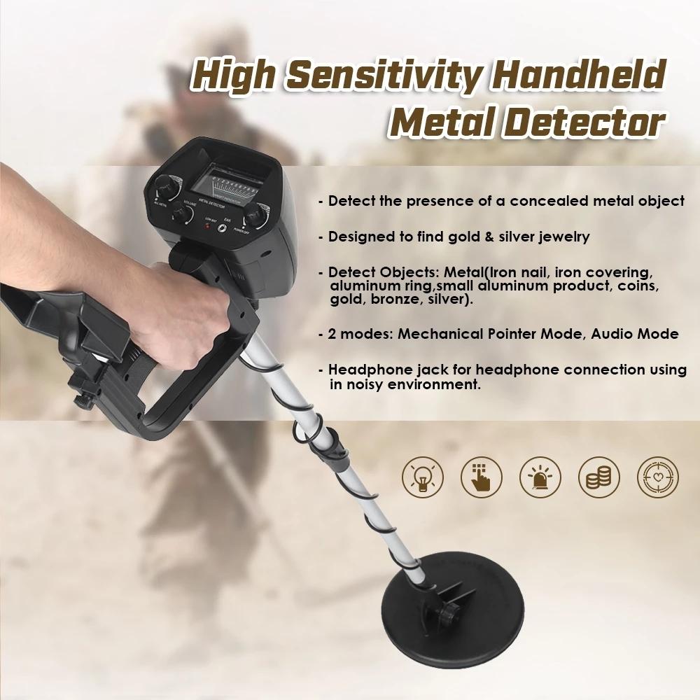 Underground Metal Detector - Detects Up To 30Cm-1915197737889042434