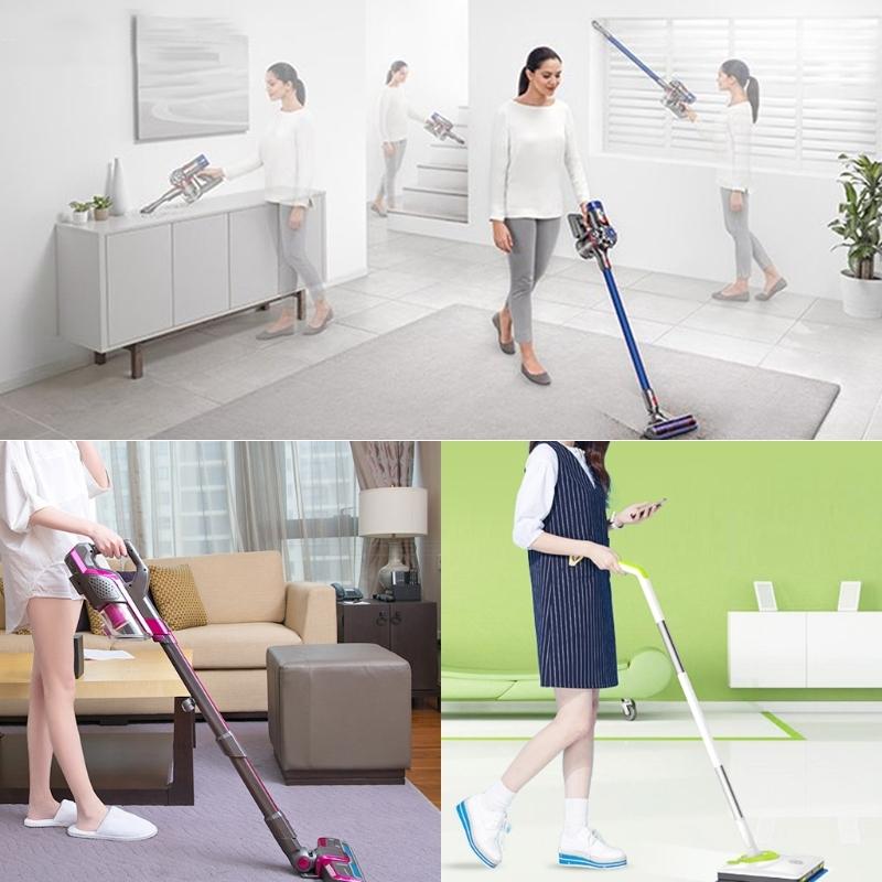 5-In-1 Round Brush Set For Dyson Vacuum Cleaner - Includes Stiff Brush Bed Brush And Connector-1915197528316448772