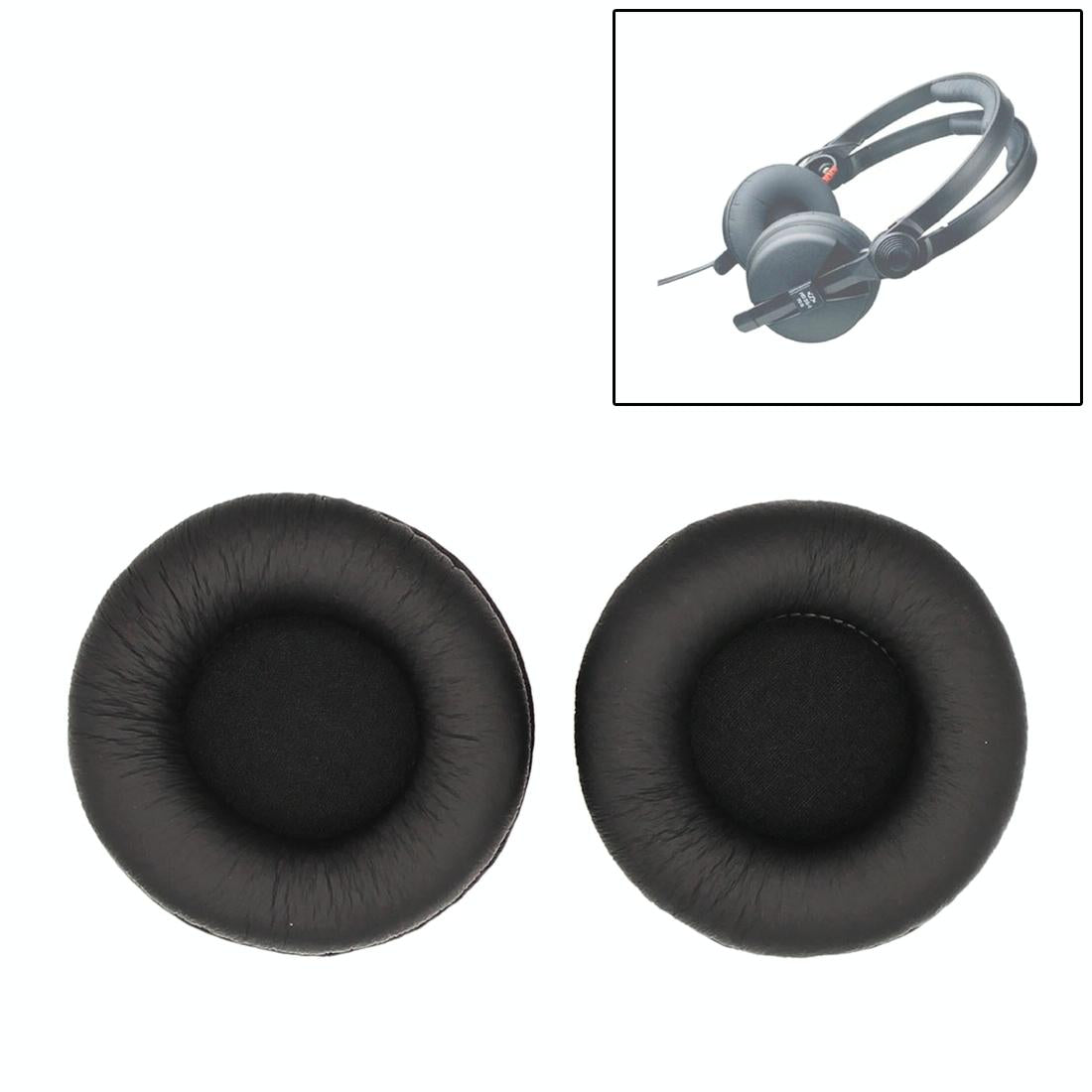 Sennheiser Hd25-1 Ii Headset Replacement Earpads - Black Pair-1915196753376841734