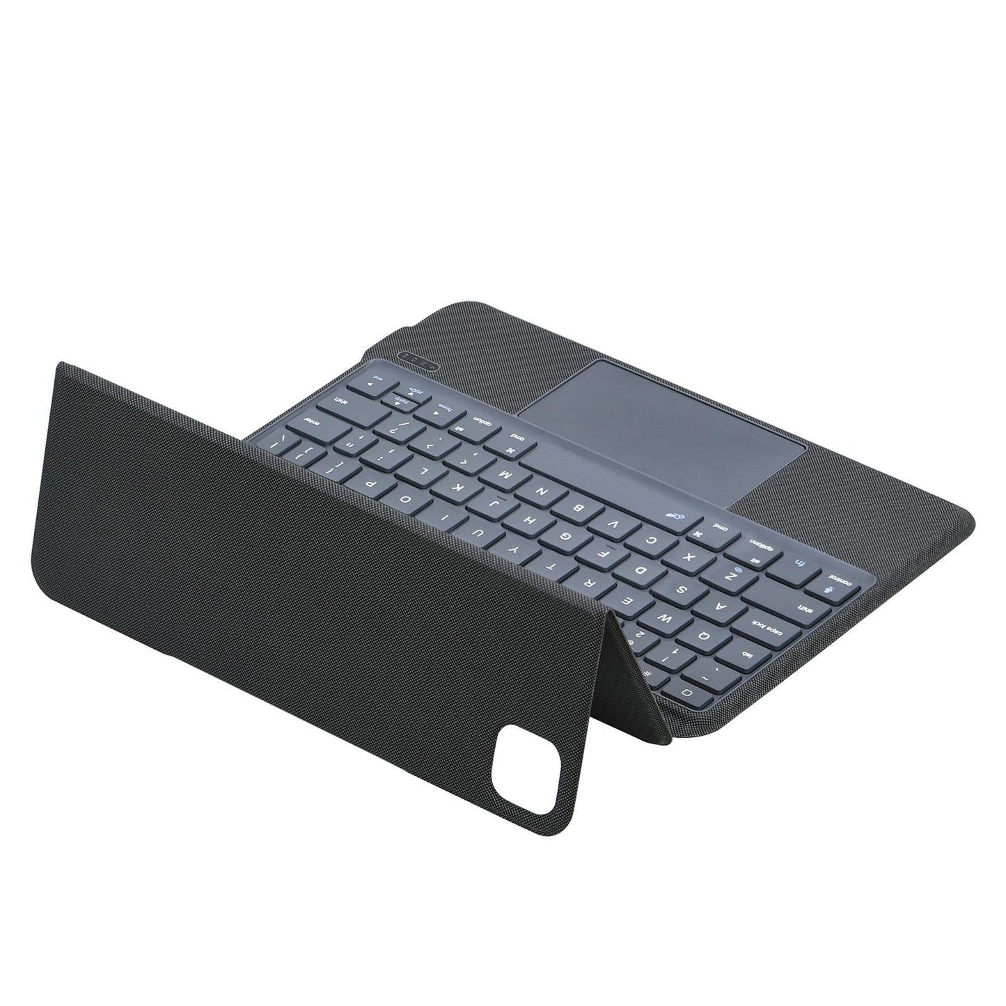 Bluetooth Keyboard Leather Case For Ipad Air / Pro 11 - Touch Pad - Black-1922443417741299717