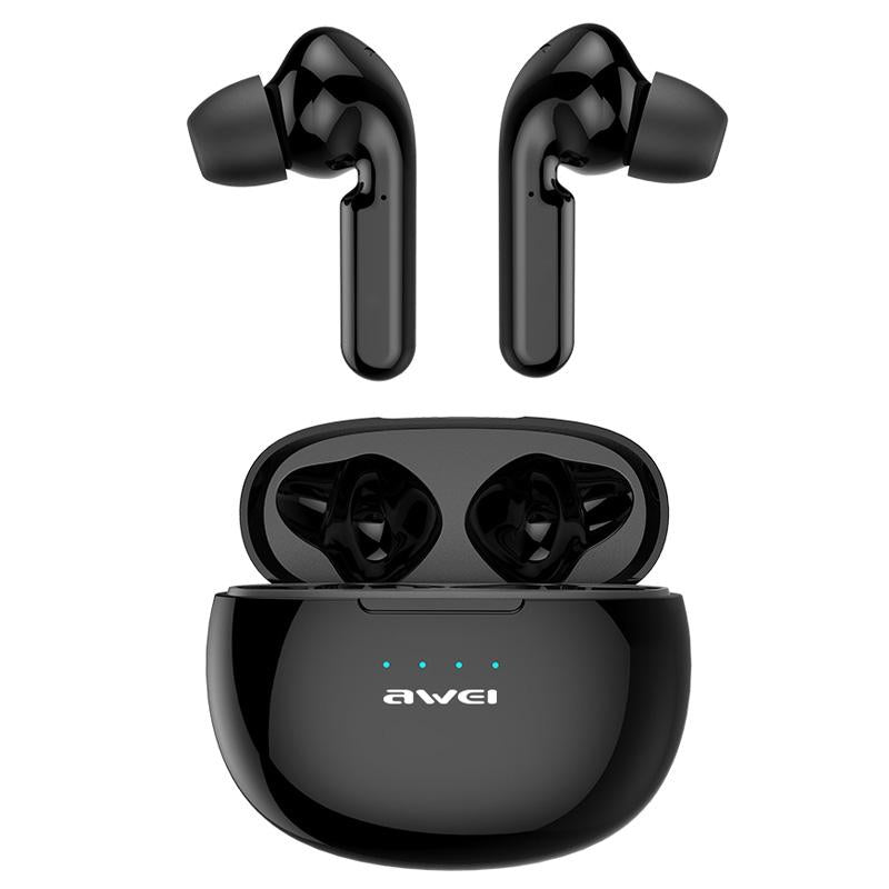 Wireless Sports Headset With Charging Case - T15 Tws Bluetooth V5.0 Black-1915196677946478592