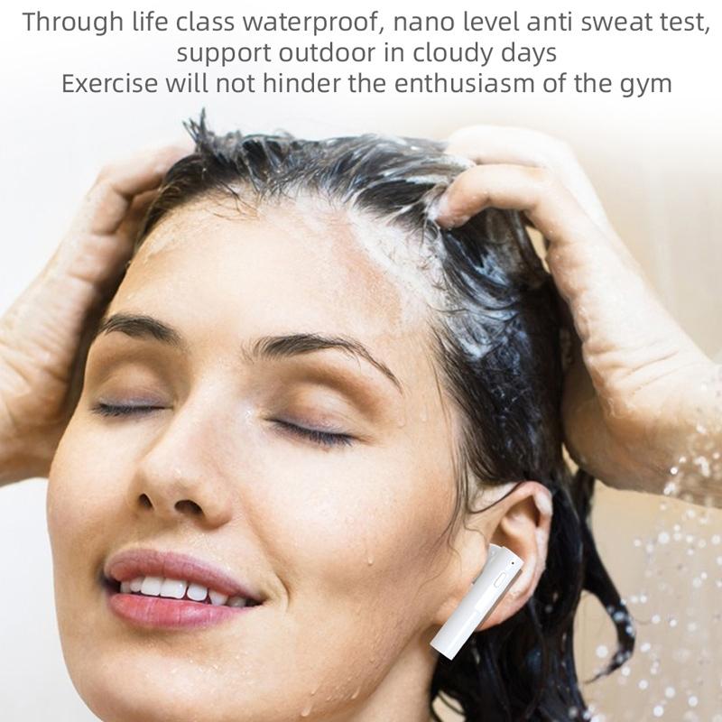 Mini Solar Sport Bluetooth Earphones With Charging Box-1915197682348068870