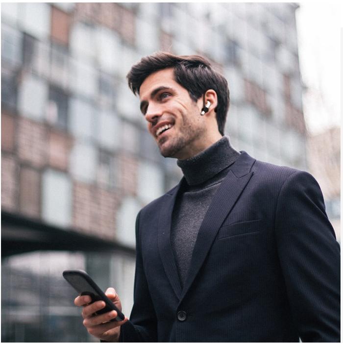 Anti-Lost Wireless Headphones With Lanyard For Apple 1 / 2 - White-1915196639912529925