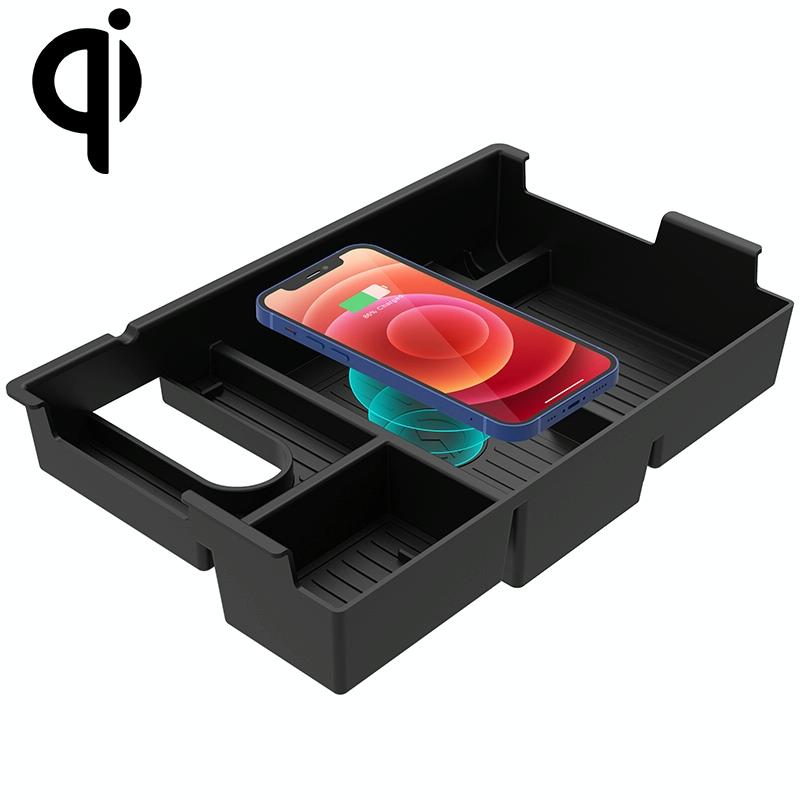 Wireless Charger & Storage Box For Toyota Tundra 2007-2021-1915196675425701893