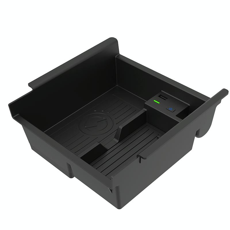 Wireless Charger & Storage Box For Toyota 4Runner 2010-2021-1915196702311190529