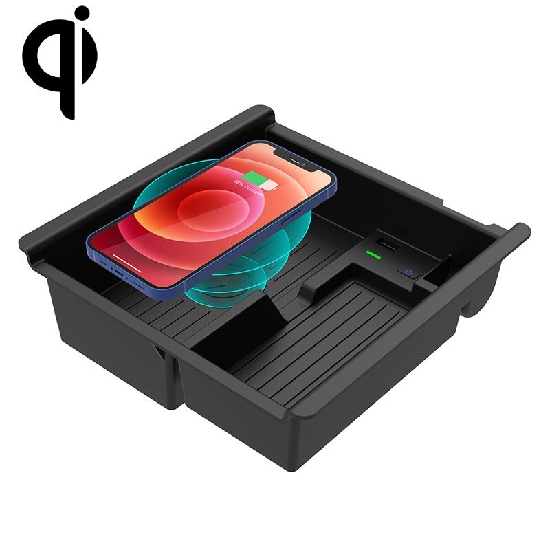 Wireless Charger & Storage Box For Toyota Tacoma 2016-2021-1915196734938681351