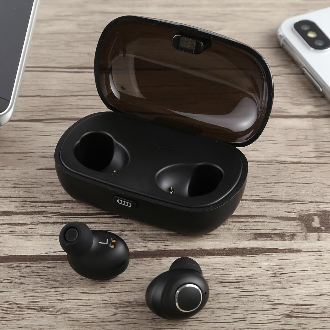 Portable Bluetooth V5.0 Earphones With Charging Box - X8 Tws For Outdoor Sports Black-1915196768874795013