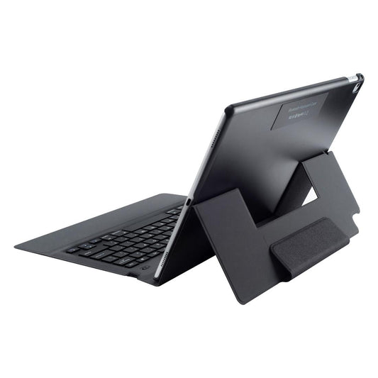 Ultra-Thin Bluetooth Keyboard Leather Case For Ipad Pro 12.9 With Stand - Black-1915196488141639682