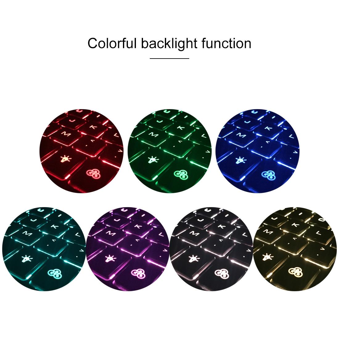 Detachable Bluetooth Keyboard Leather Case For Ipad Air / Pro 9.7 / 2017 / 2018 With Backlight & Pen Slot-1915196626780164102