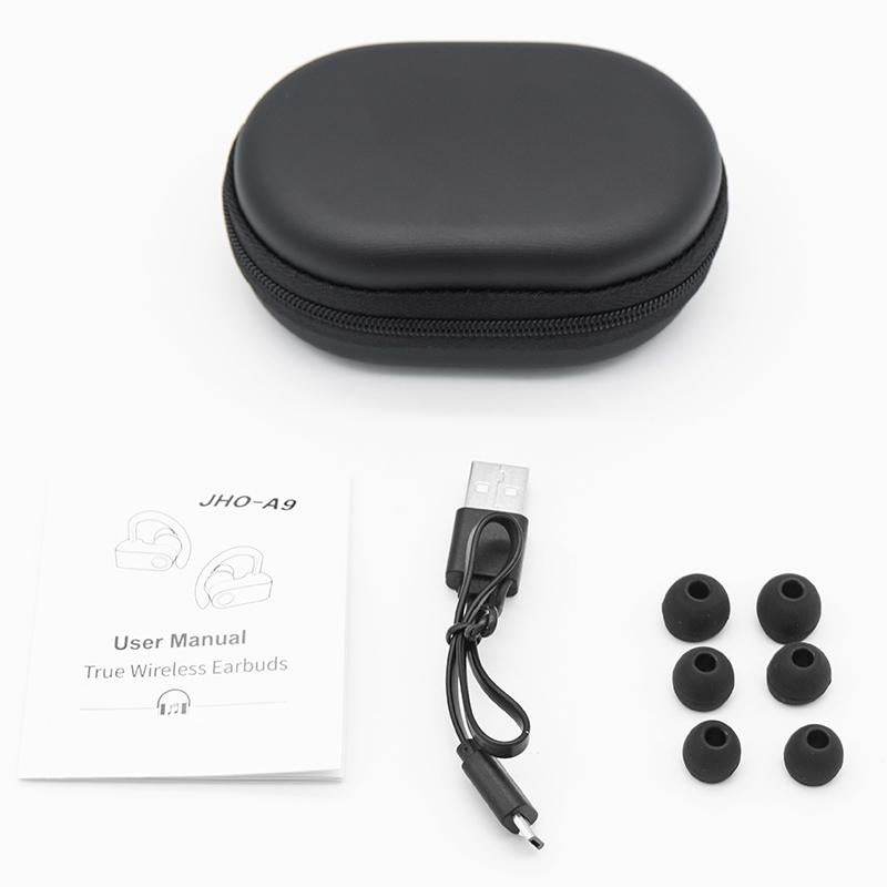 Jho-A9 Tws Wireless Bluetooth Earphones With Charging & Storage Bag-1915196696913121285