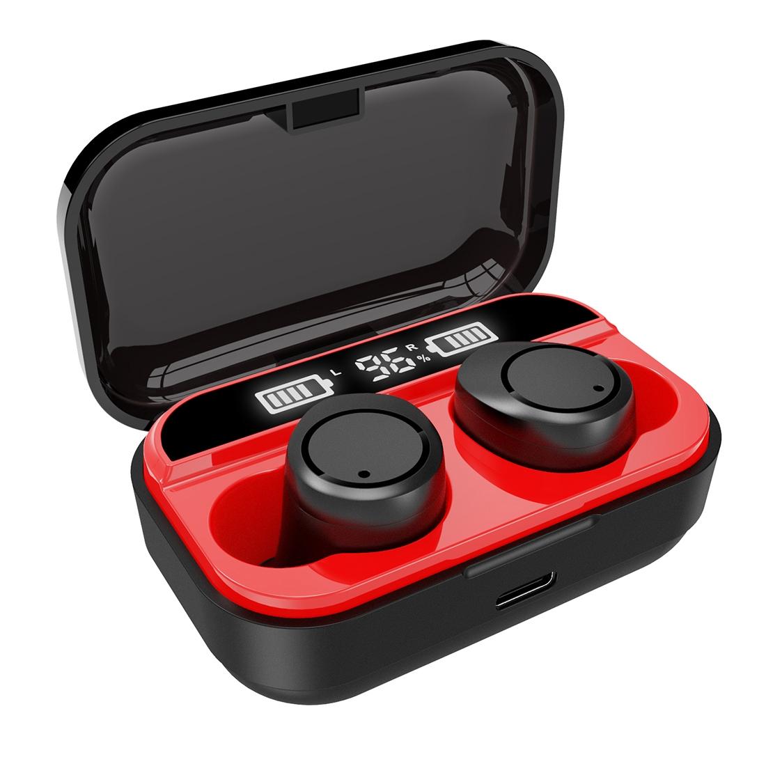 Wireless Stereo Headset With Charging Case And Digital Display - X5 Tws Bluetooth V5.0-1915196593246703617
