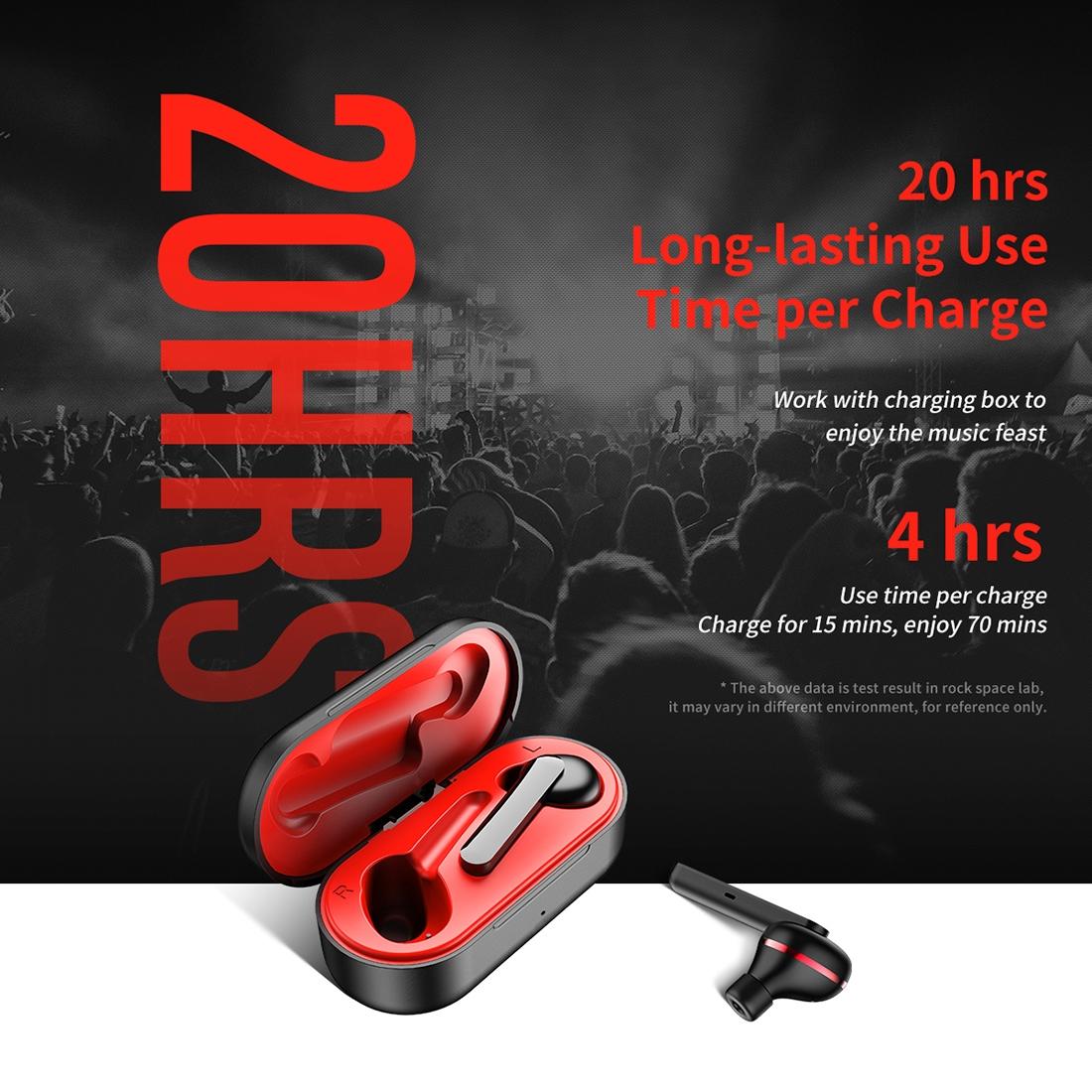 Waterproof Wireless Bluetooth Earphones - Stereo 5.0 - Black-1915196700071432201