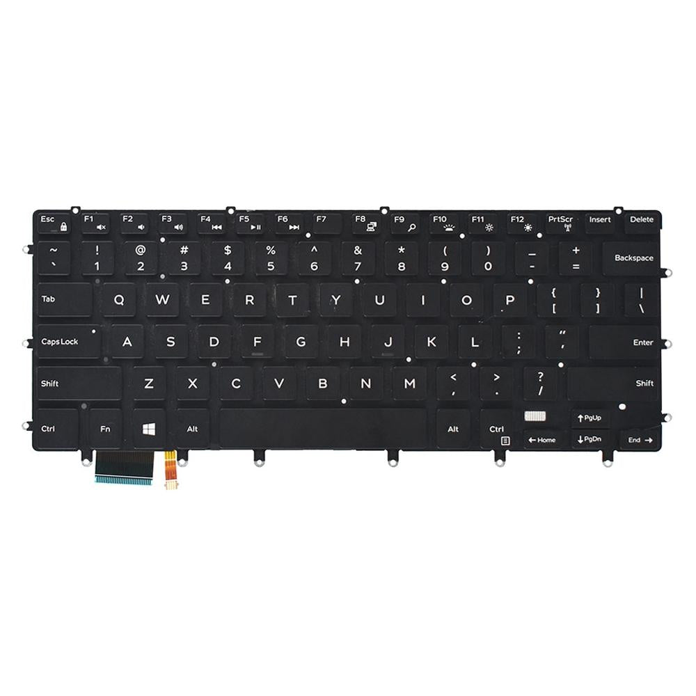 Backlit Us Keyboard For Dell Xps 15 9550 / 9560 - Black-1915196732338212865
