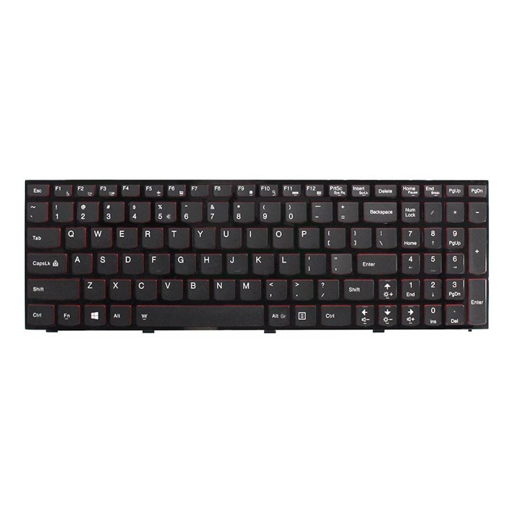 Backlit Us Keyboard For Lenovo Y500 / Y510P / Y590 - Black-1915196750751207425