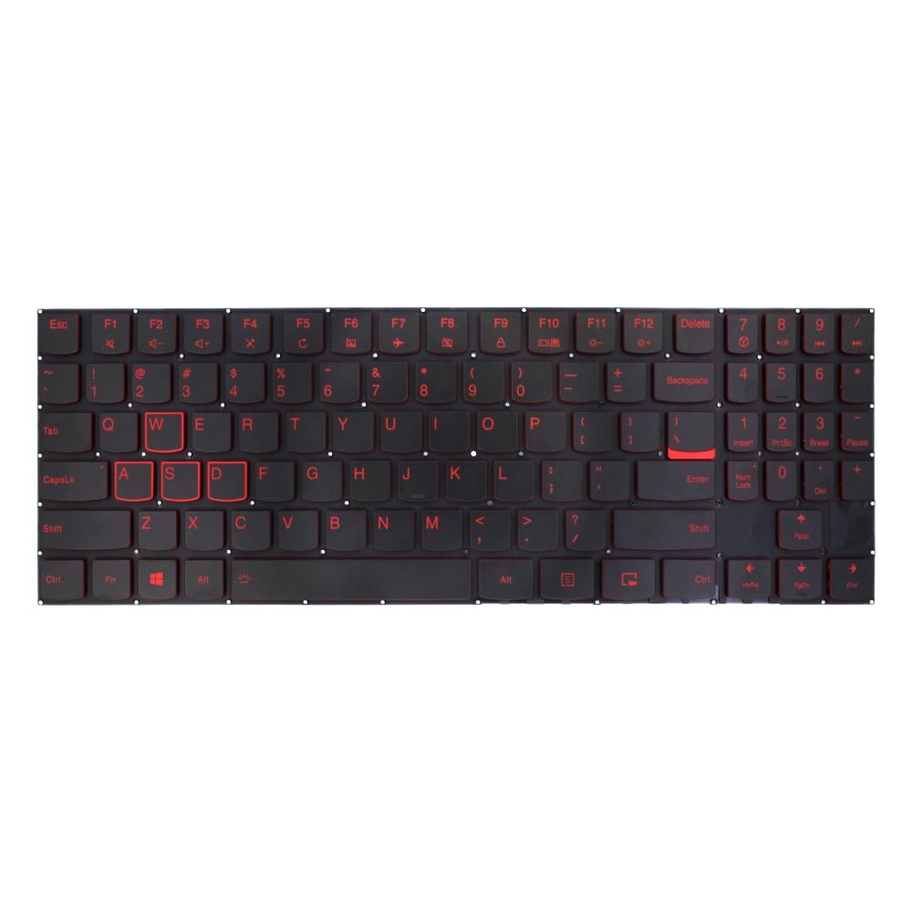 Backlit Us Keyboard For Lenovo Legion Y520 / Y720 / R720 - Black-1915196779041787905