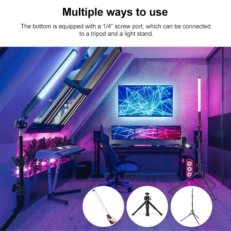 Handheld Rgb Led Video Stick Light With Type-C Port-1915196998999478276