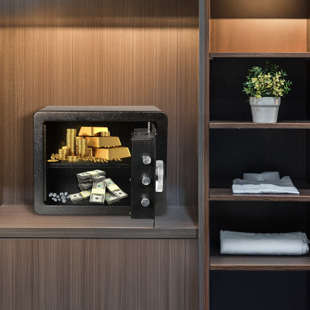 23.3L Digital Security Safe Box Password Key Lock Cash-1910112277307199494