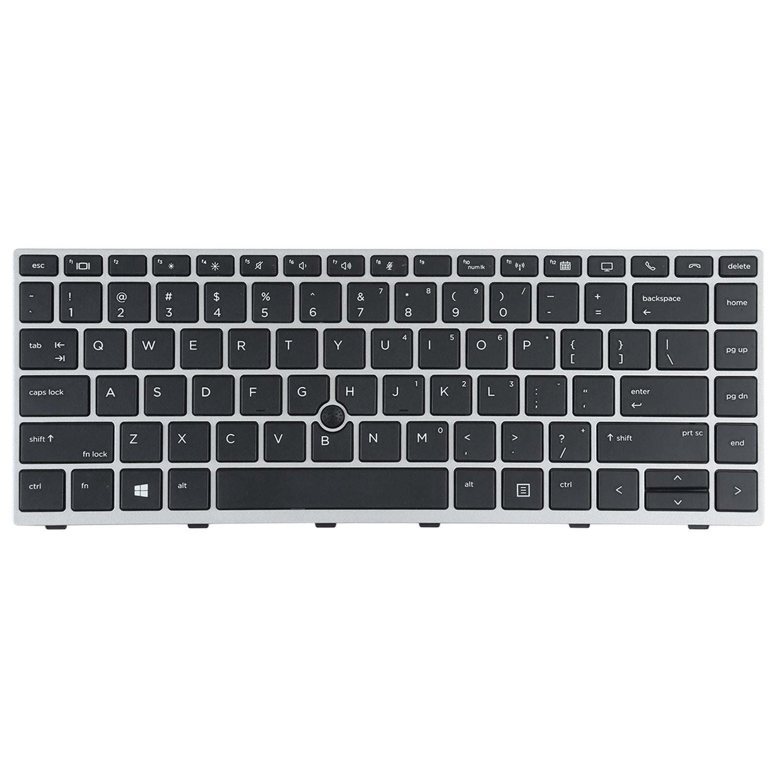 Silver Keyboard With Pointing Stick For Hp Elitebook G5 Series-1915196598363754497